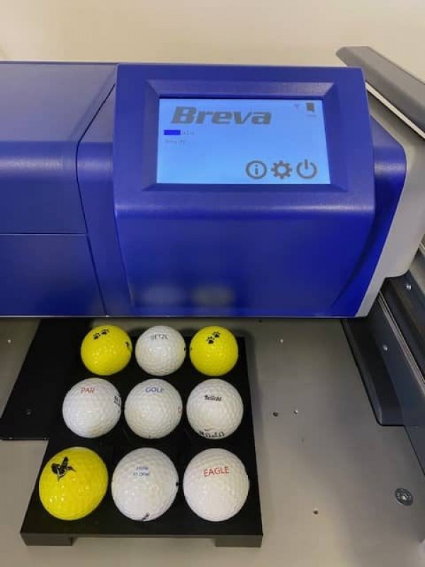 breva print golf balls
